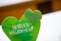 Herzlich Willkommen Herz